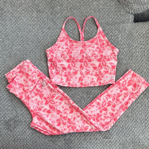 BCG Pink Workout Set - Girls Small - Picture 1 of 6